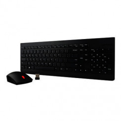 Lenovo Essential Wired Combo - Keyboard and mouse set 4X30L79922 - USB - US English with EURO symbol